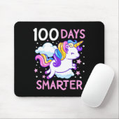 100e dag van de school Unicorn 100 dagen slimmere  Muismat (Met muis)