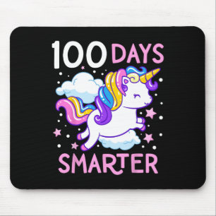 100e dag van de school Unicorn 100 dagen slimmere  Muismat