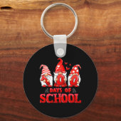 100e dag van de schoolgenote studenten 100 da sleutelhanger (Voorkant)