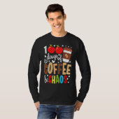 100e dag van de schoolkoffieprek Kindergarten T-shirt (Voorkant volledig)