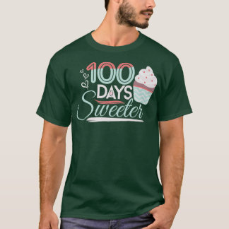 100e dag van de schoolleraar Sweet Snoep 1 T-shirt