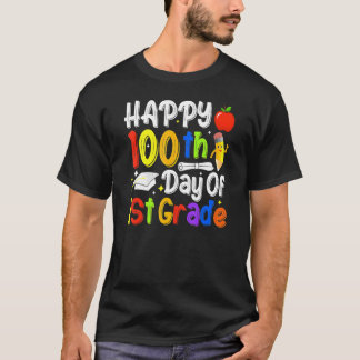 100e dag van de schoolonderwijzers 100 dagen lang t-shirt