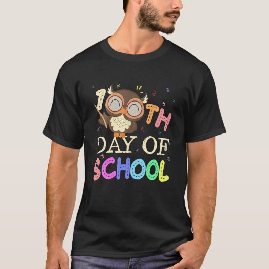 100e dag van de schooloorts overlijdt 100 dagen Ki T-shirt (Voorkant)