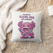 100e dag van de schooluitnodiging kussen (Deken)