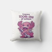 100e dag van de schooluitnodiging kussen (Voorkant)