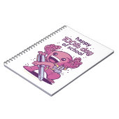 100e dag van de schooluitnodiging notitieboek (Linkerzijde)