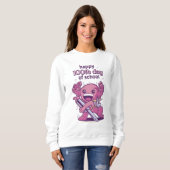 100e dag van de schooluitnodiging trui (Voorkant volledig)