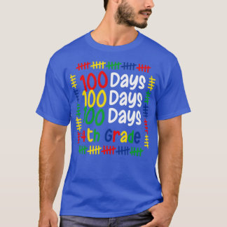100e dag van de vierde klas jongens Student T T-shirt