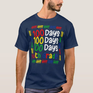 100e dag van de zesde klas jongens Student T T-shirt