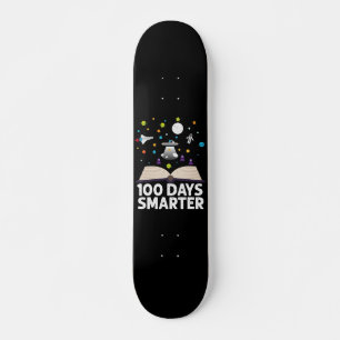 100e dag van school 100 dagen slimmer boeken ruimt persoonlijk skateboard