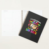 100e Dag Van School Luiaard Shirt Kindergarten 100 Planner (Display)