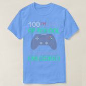 100e dag van schoolbezetting onvergrendelde klassi t-shirt (Design voorkant)
