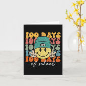 100e dag van schoolleraren 100 dagen 1 kaart (Gele Bloem)