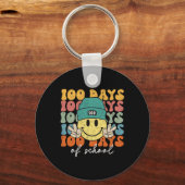 100e dag van schoolleraren 100 dagen 1 sleutelhanger (Voorkant)