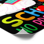 100e dag van schoolmeisjes 100 Scho-dagen Poster (Hoek)