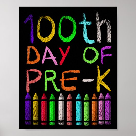 100e dag voor de Keuzestudent, 100 dagen lang Poster (Voorkant)