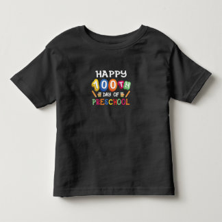 100e dag voorschoolse kinder shirts
