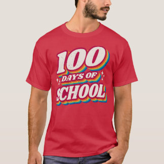 100e DAGEN VAN SCHOOL 100 Dagen Koelleraar T-shirt