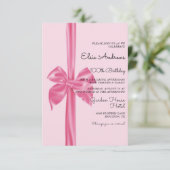 100e Eeuwige Boog & Lint Verjaardag Kaart (Staand voorkant)