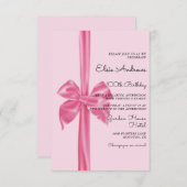 100e Eeuwige Boog & Lint Verjaardag Kaart (Voorkant / Achterkant)