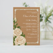 100e eeuws Roos Kaart (Staand voorkant)