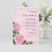 100e eeuws Roos Kaart (Staand voorkant)
