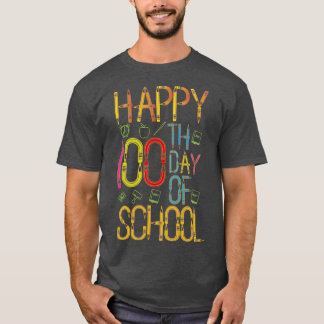 100e goede dag van schoolleraren en -studenten t-shirt