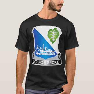 100e Infanteriebataljon DUI wo Txt X T-shirt