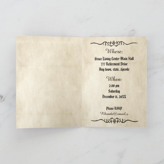 100e jaardag Antiek winkelpagina (Binnen)