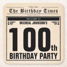 100e  jaarkrant, uniek ontwerp