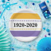 100e Jubileum 19e wijziging Overgangsstemming over Papieren Bordje (Feest)