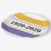 100e Jubileum 19e wijziging Overgangsstemming over Papieren Bordje (Gekanteld)