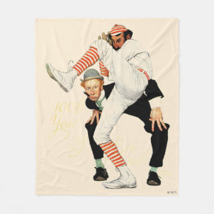 100e Jubileum honkbal Fleece Deken