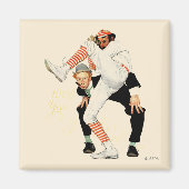 100e Jubileum honkbal Magneet (Voorkant)