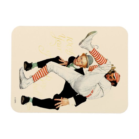 100e Jubileum honkbal Magneet (Horizontaal)