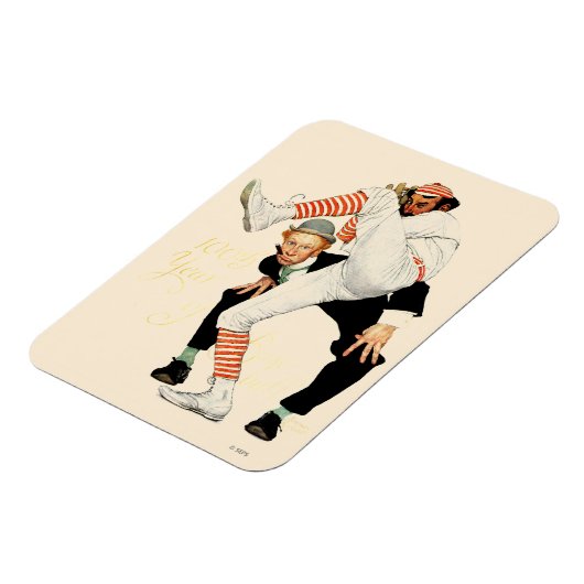 100e Jubileum honkbal Magneet (Linkerzijde)