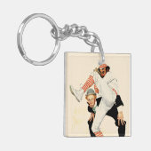 100e Jubileum honkbal Sleutelhanger (Voorkant Links)