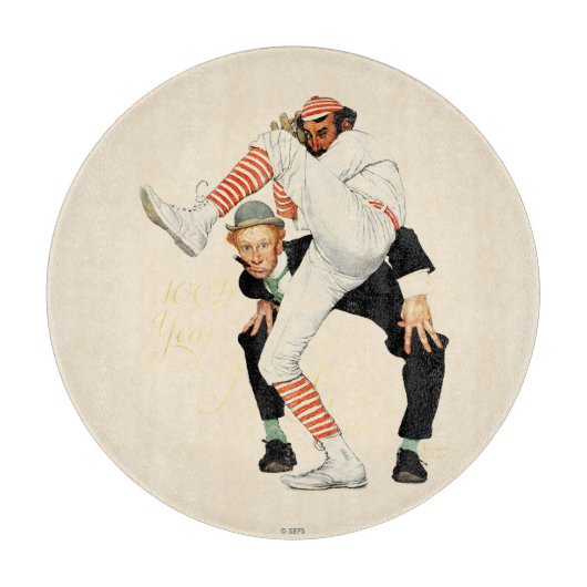 100e Jubileum honkbal Snijplank (Voorkant)