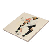 100e Jubileum honkbal Tegeltje (Zijkant)