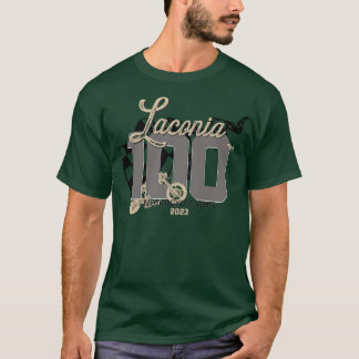 100e Jubileum Laconia Motorcycle Week Nieuwe Hamp T-shirt