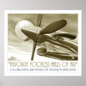 100e Jubileum van de vlucht Poster (Voorkant)