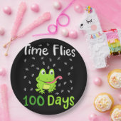 100e schooldag 100 dagen 34 papieren bordje (Feest)