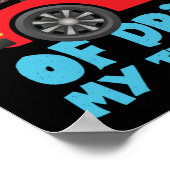 100e schooldag 100 dagen om mijn leraar te besture poster (Hoek)