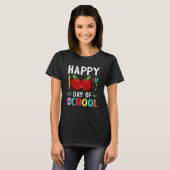100e schooldag 100 dagen op school t-shirt (Voorkant volledig)