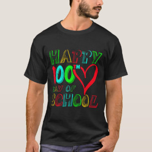 100e schooldag 100 dagen Schattigee studenten jong T-shirt