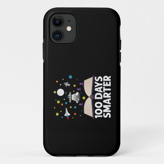 100e schooldag 100 dagen slimmere boekenruimte Case-Mate iPhone case (Achterkant)