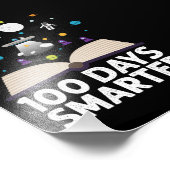 100e schooldag 100 dagen slimmere boekenruimte foto afdruk (Hoek)