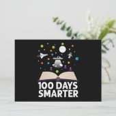 100e schooldag 100 dagen slimmere boekenruimte kaart (Staand voorkant)