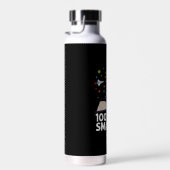 100e schooldag 100 dagen slimmere boekenruimte waterfles (Rechts)