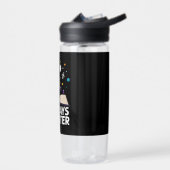 100e schooldag 100 dagen slimmere boekenruimte waterfles (Links)